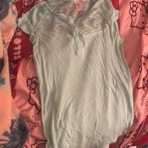 No boundaries teal shirt